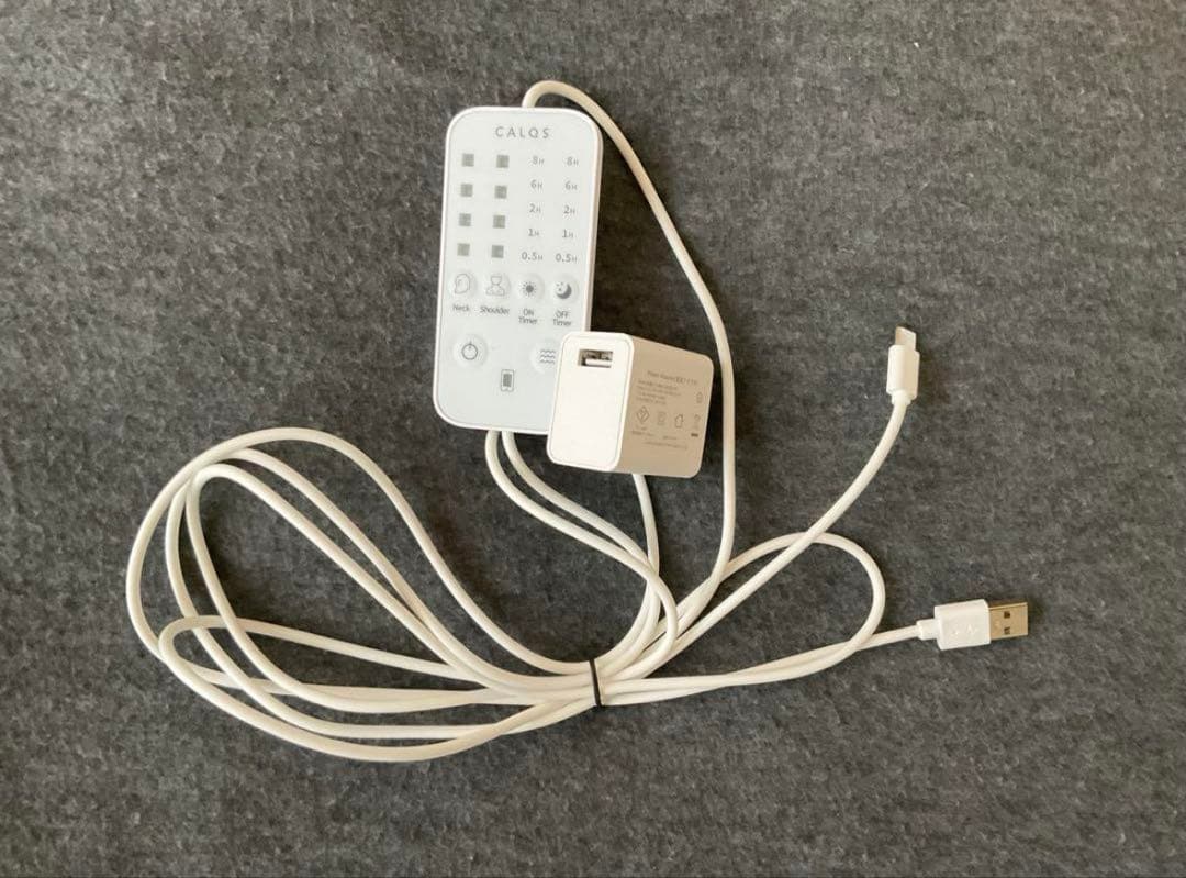 【美品】CALQS （カルクス）首と肩がホッとする枕PLUS・替えカバー付