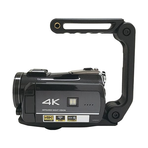 最強！最高画質！4Kビデオカメラ 手ブレ防止 スタビライザー付き