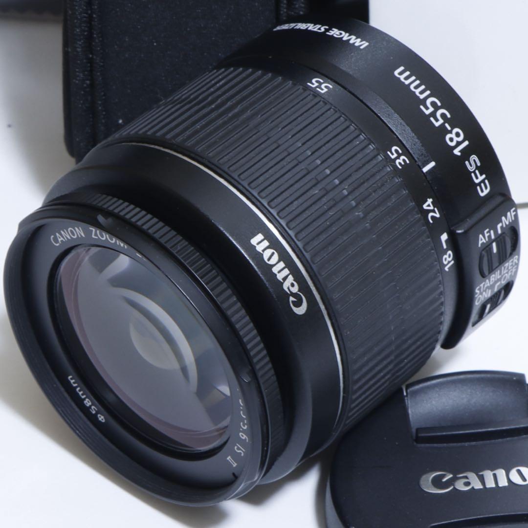 ★ スマホに送れる一眼レフ★キャノン EOS Kiss XISセット