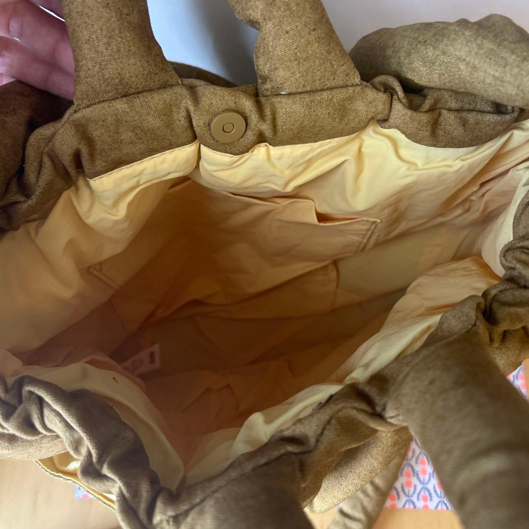 ÖLEND BACKPACKS ONA WASHED BAG マスタード