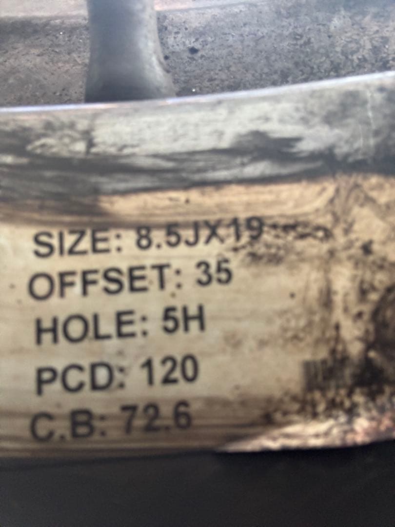 ！！ホイール 19インチ PCD120！！！