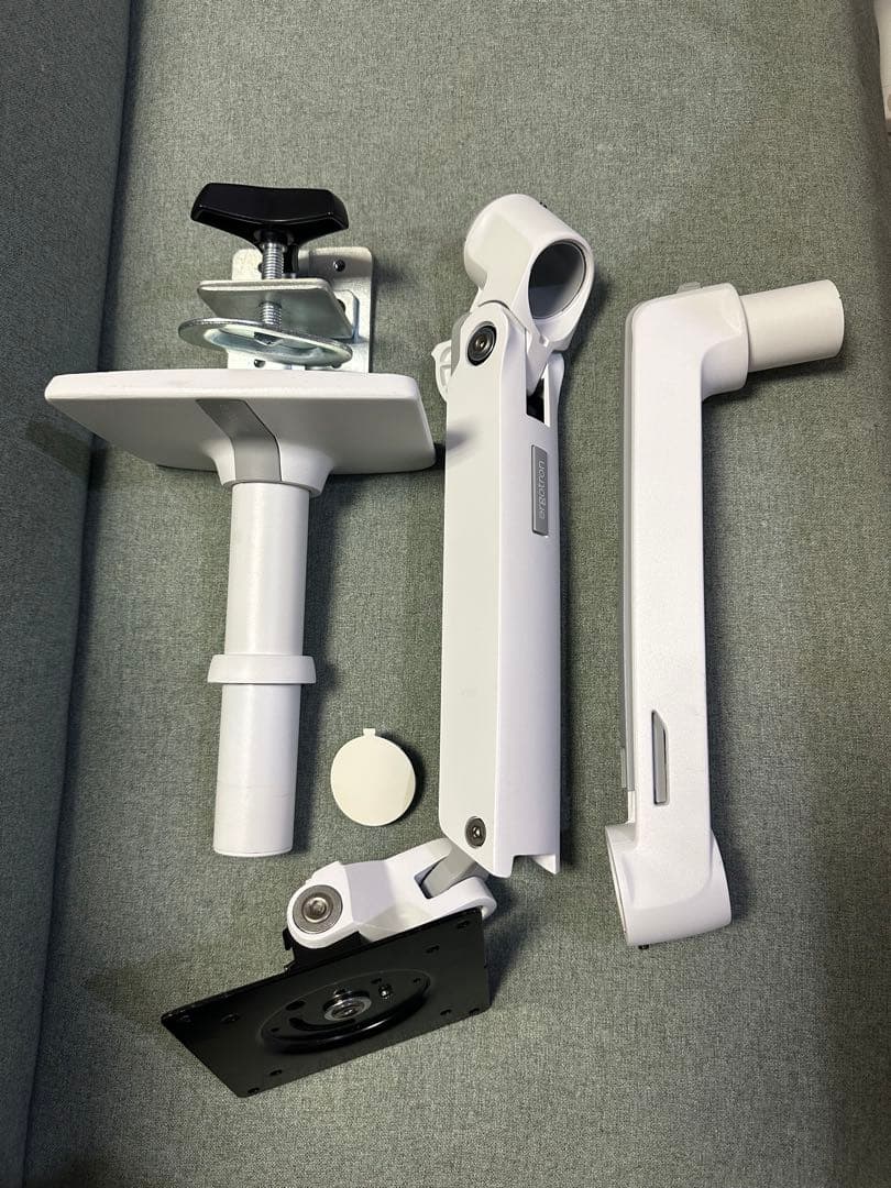 モニターアーム　ergotron ホワイト