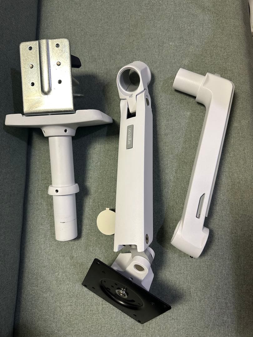 モニターアーム　ergotron ホワイト