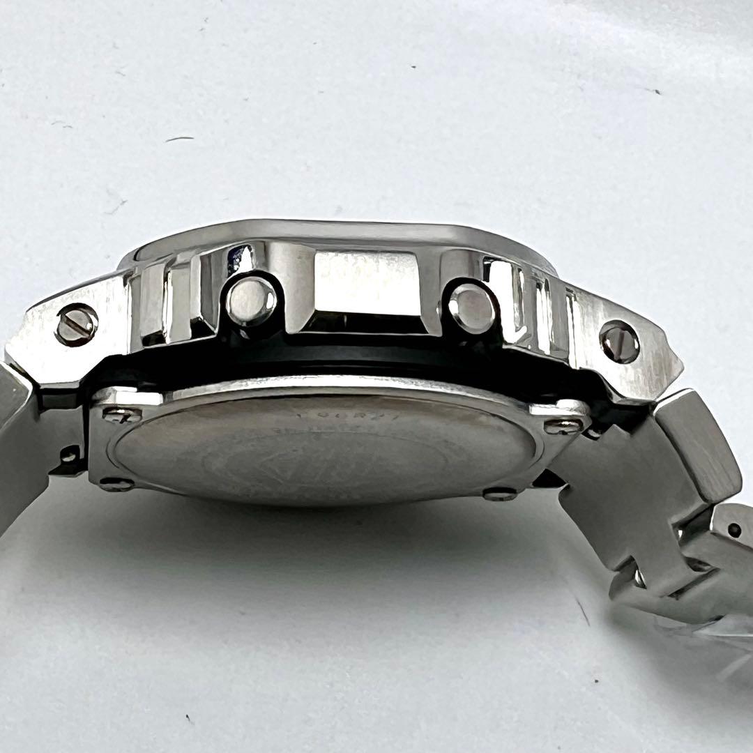 新品 フルメタルカスタム用ステンレスシルバーベゼルバンド(時計は含みません)