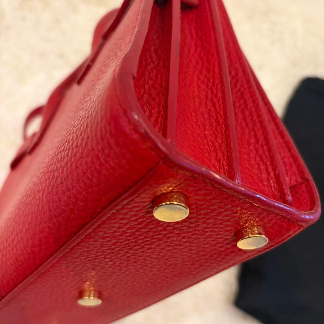 SAINT LAURENT レッド ハンドバッグ　サックドジュール
