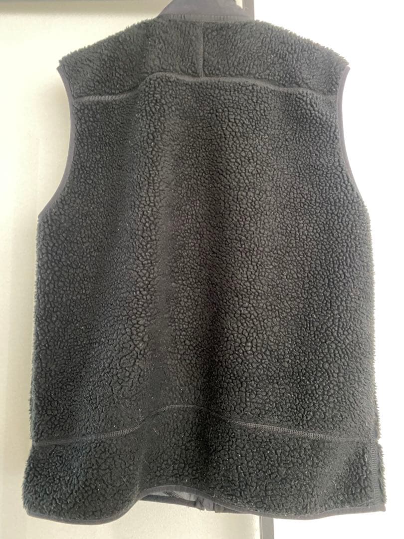 patagonia ブラック フリースベスト