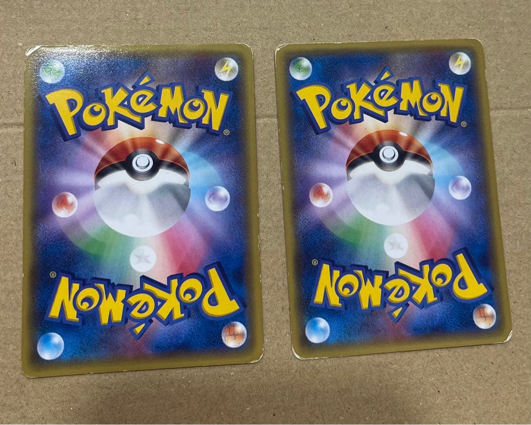 あったかピカチュウ：ユニクロ：ポケモンカードセット　2枚