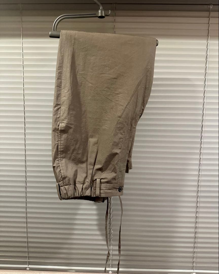 YOKO SAKAMOTO WORK PANTS 柿渋鉄媒染 サイズ L