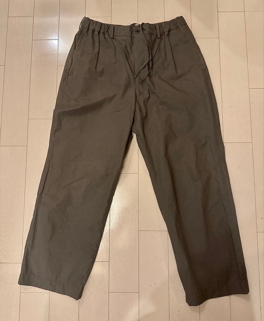 YOKO SAKAMOTO WORK PANTS 柿渋鉄媒染 サイズ L