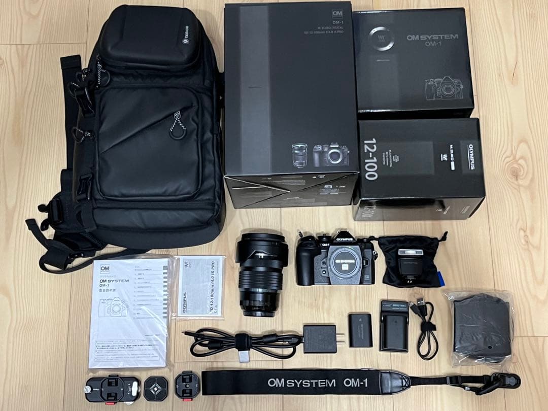 OM SYSTEM OM-1 シャッター回数1869 12-100 PRO 美品