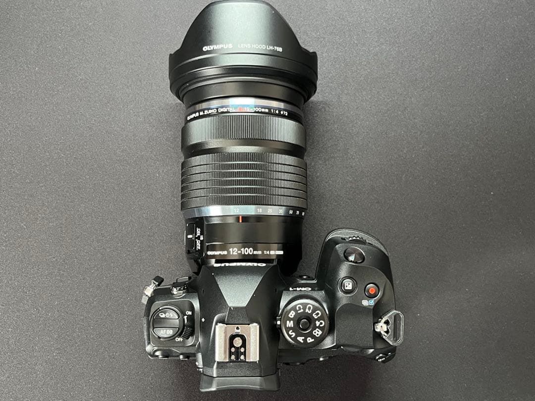 OM SYSTEM OM-1 シャッター回数1869 12-100 PRO 美品