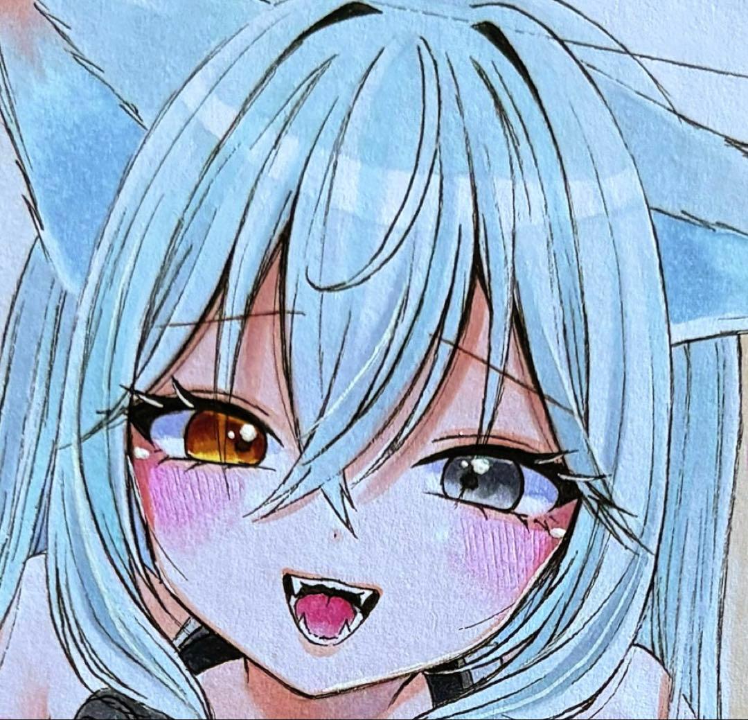 ラ*ル様 オリジナル創作手描きイラスト