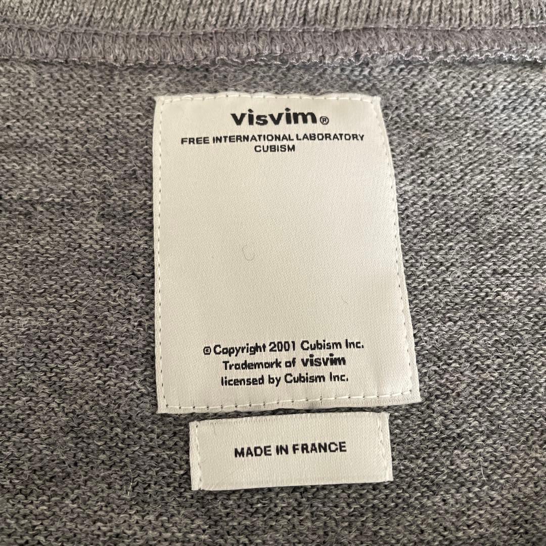 visvim グレー ニットセーター サイズ1