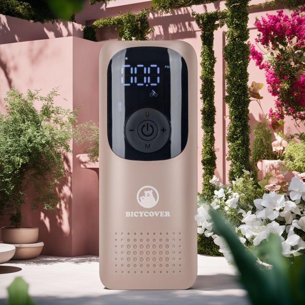 コンパクト 全バルブ対応 バッテリー式 自転車 電動空気入れ