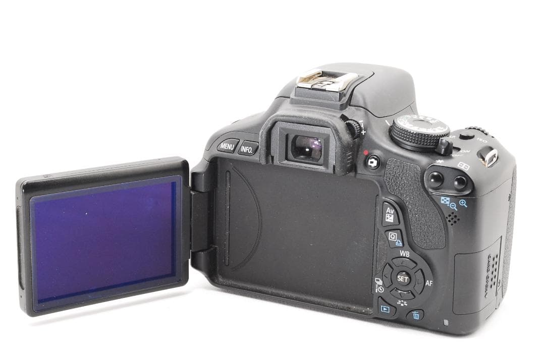 Canon EOS kiss x5 シングルレンズセット 画面反転で楽々自撮り