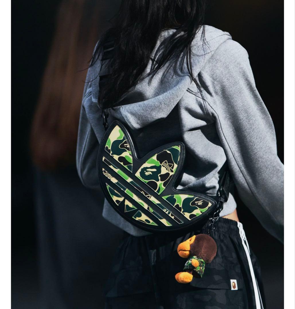 バッグ A BATHING APE adidas Camo Shoulder Bag