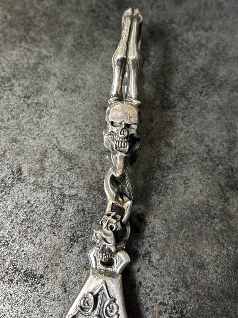 F.A.L/ウォレットチェーン/シルバー/全長68cm