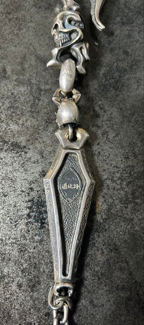 F.A.L/ウォレットチェーン/シルバー/全長68cm