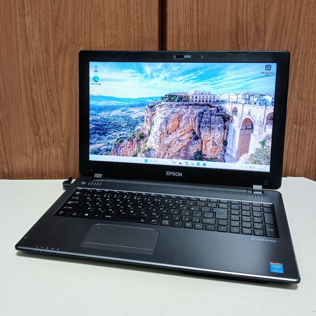 EPSON Endeavor Corei7 メモリ8GB SSD256GB