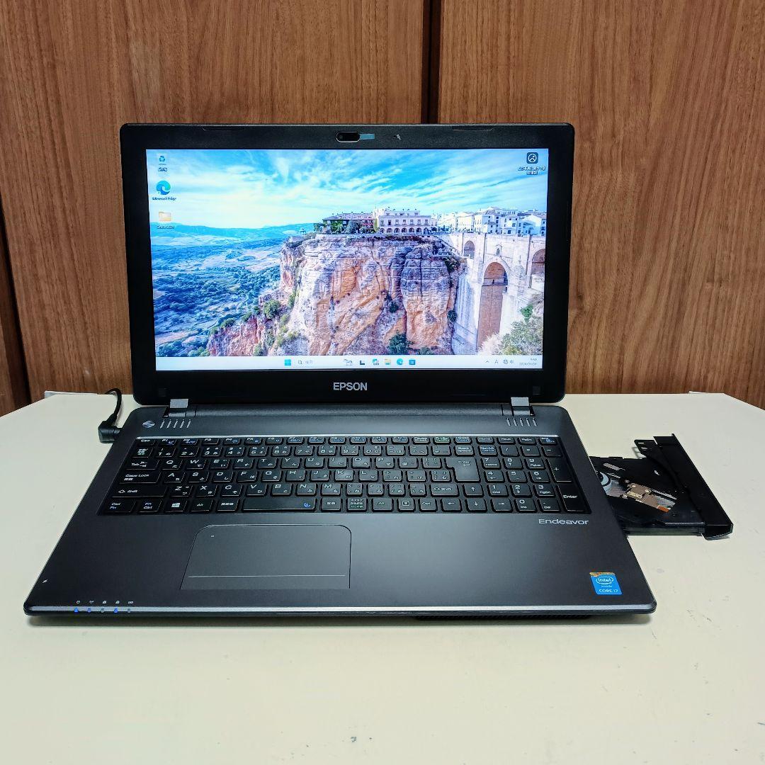 EPSON Endeavor Corei7 メモリ8GB SSD256GB