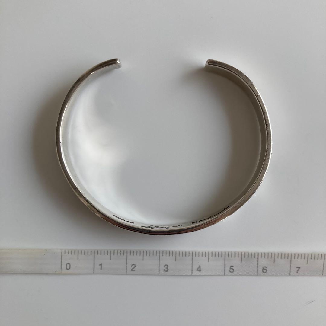 専用出品　シルバー925　シルバーバングル　ブレスレット　トロイラナー　中古品