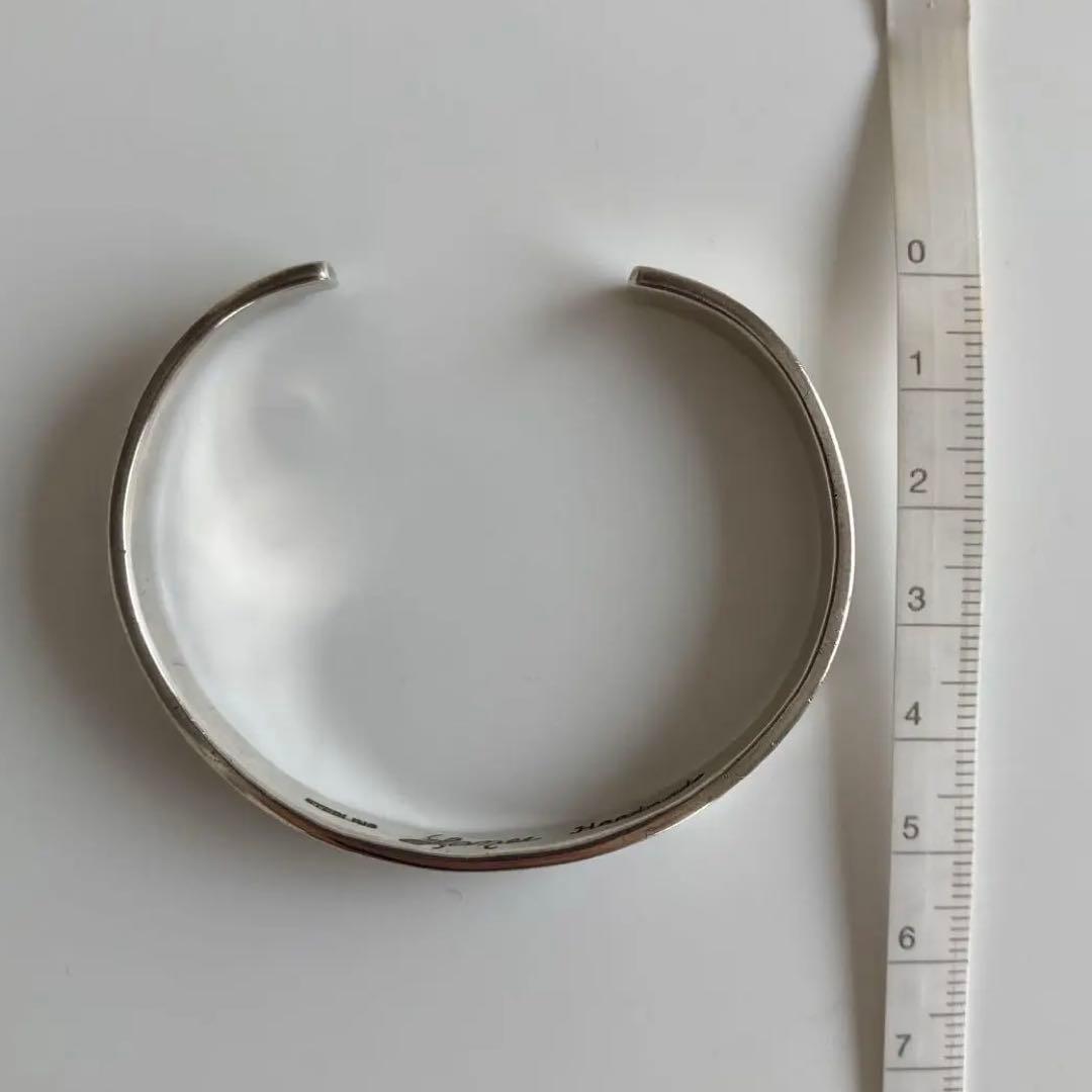 専用出品　シルバー925　シルバーバングル　ブレスレット　トロイラナー　中古品