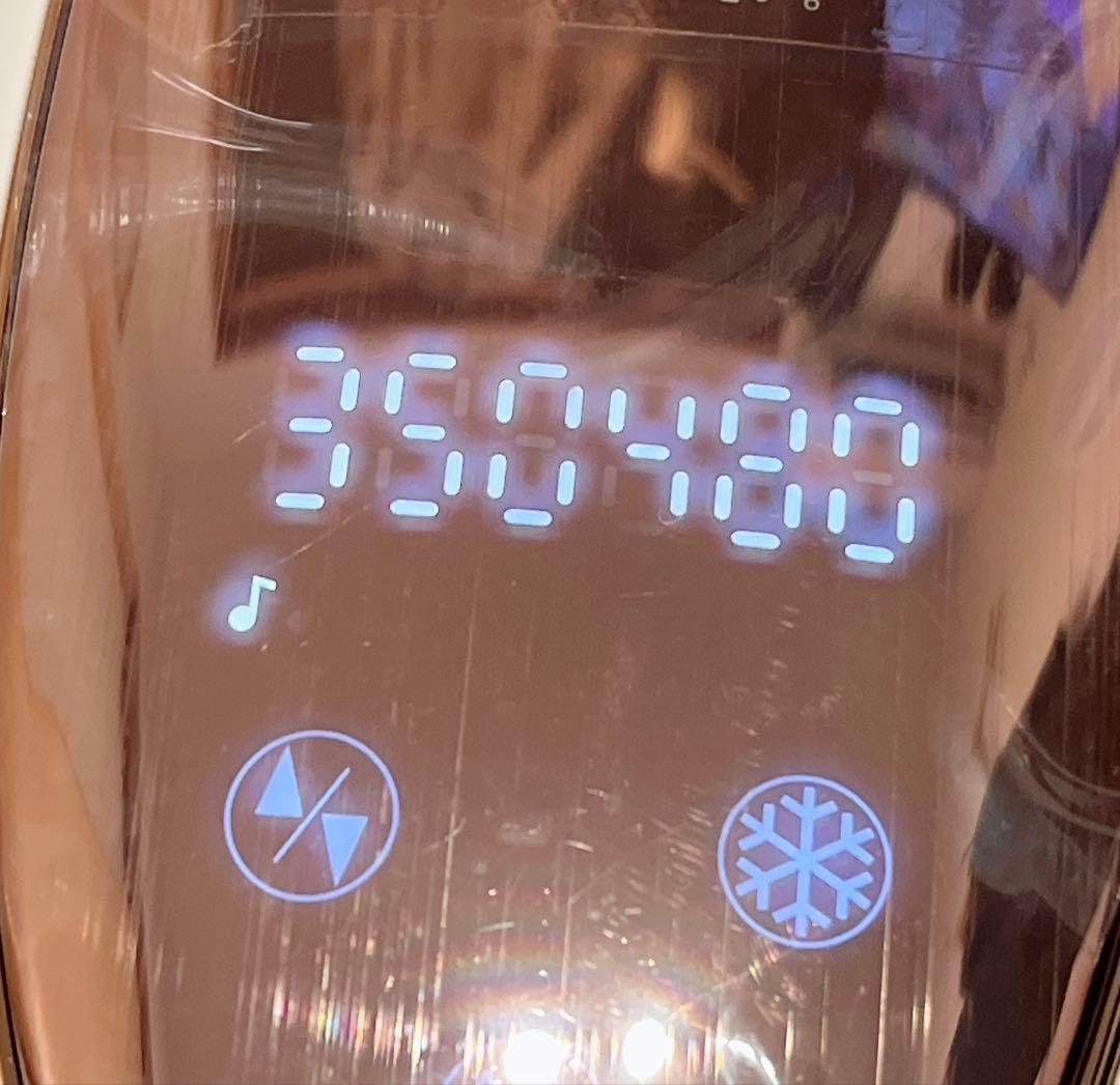 極美品 OPUS BEAUTY 03 ピュアホワイト×ローズゴールド 脱毛器