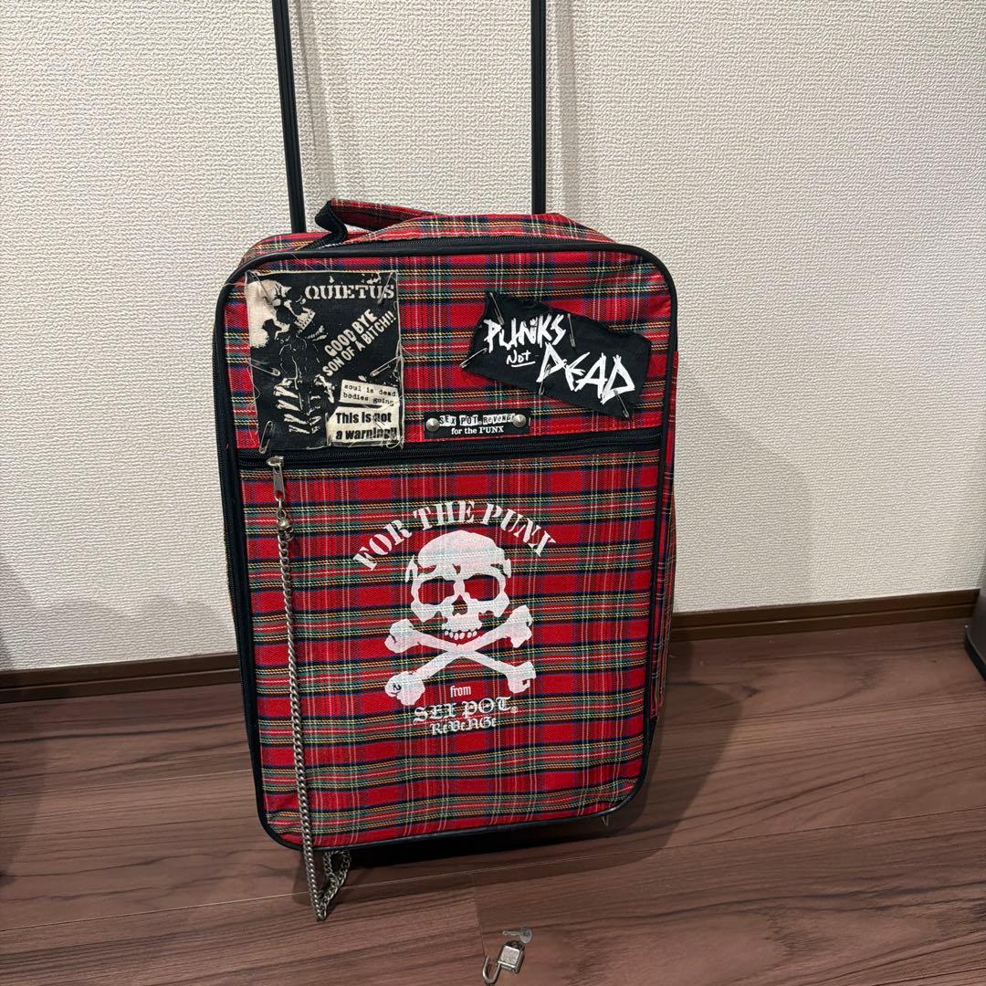 《明日発送送料無料》 SEX POT ReVeNGe キャリーバッグ 赤 鍵付