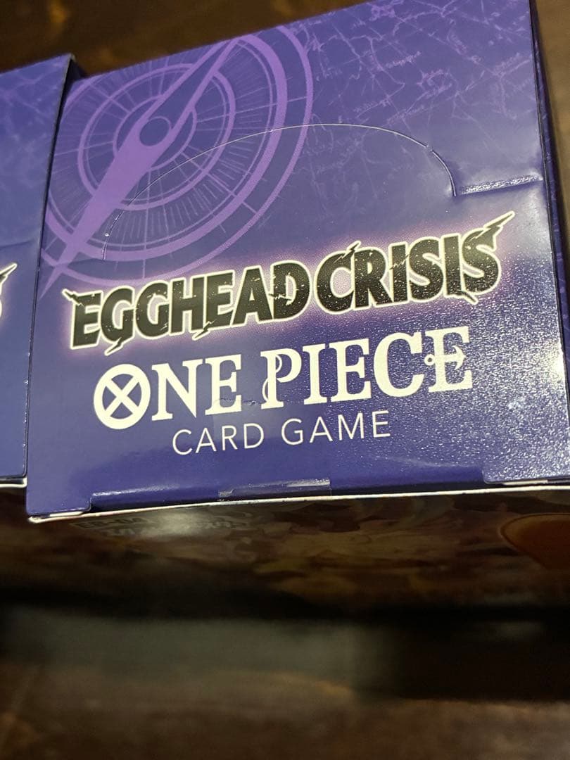 新品未開封テープ付き❗️ワンピースカードEGGHEAD CRISIS 3BOX