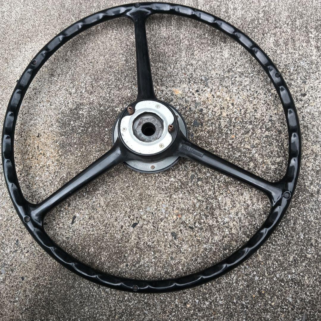 三菱ジープ　純正ハンドル