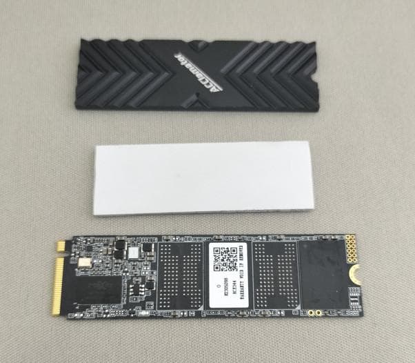 m.2 ssd 1tb ps5対応確認済み NVMe 1 ヒートシンク