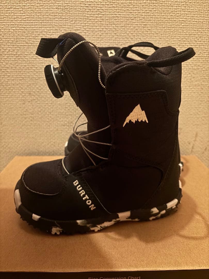 BURTON Boa 子ども用スノーボードブーツ ブラック