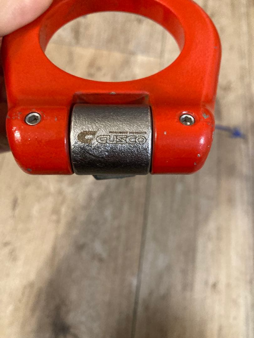 WRXSTI vab 用　リア牽引フック　フックカバー付　クスコ　CUSCO