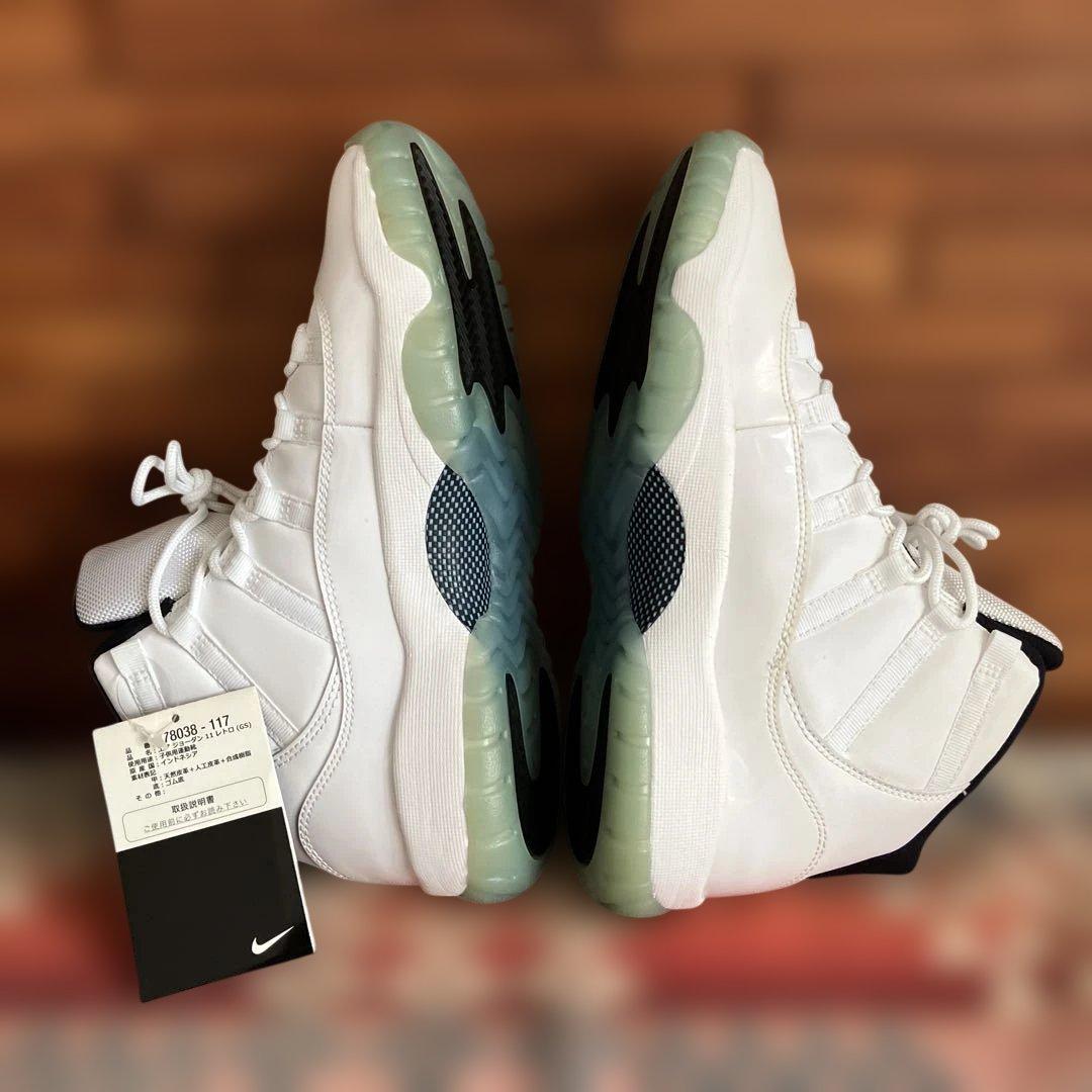 NIKE AIRJORDAN 11 レトロBG 25cm 未使用品