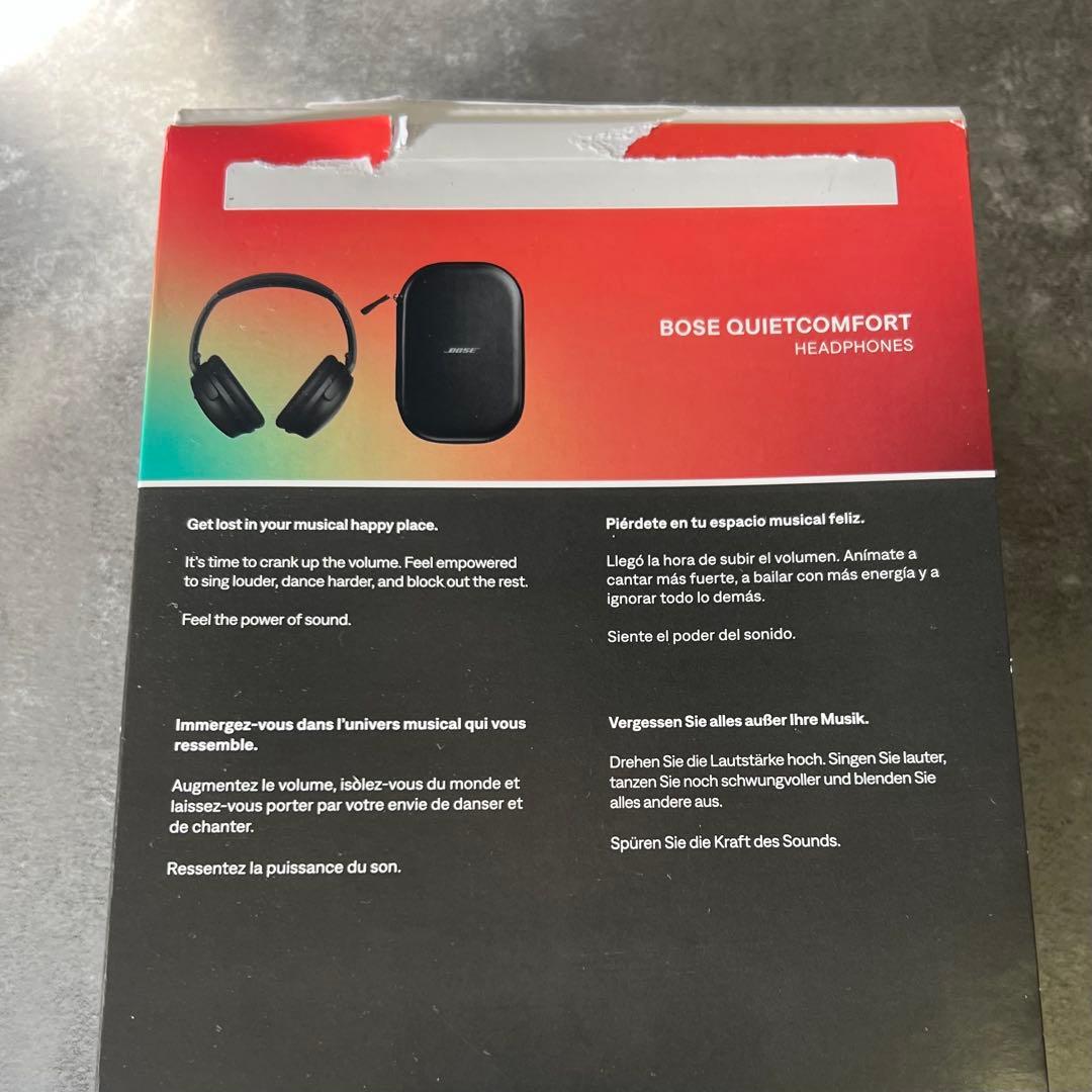 ヘッドホン BOSE QuietComfort Headphones Black