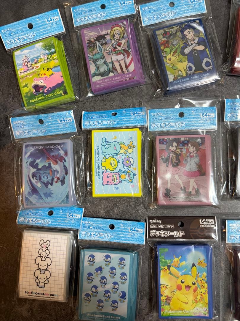 き*っ様 ポケモンカードゲーム_引退品_デッキシールド、スリーブ