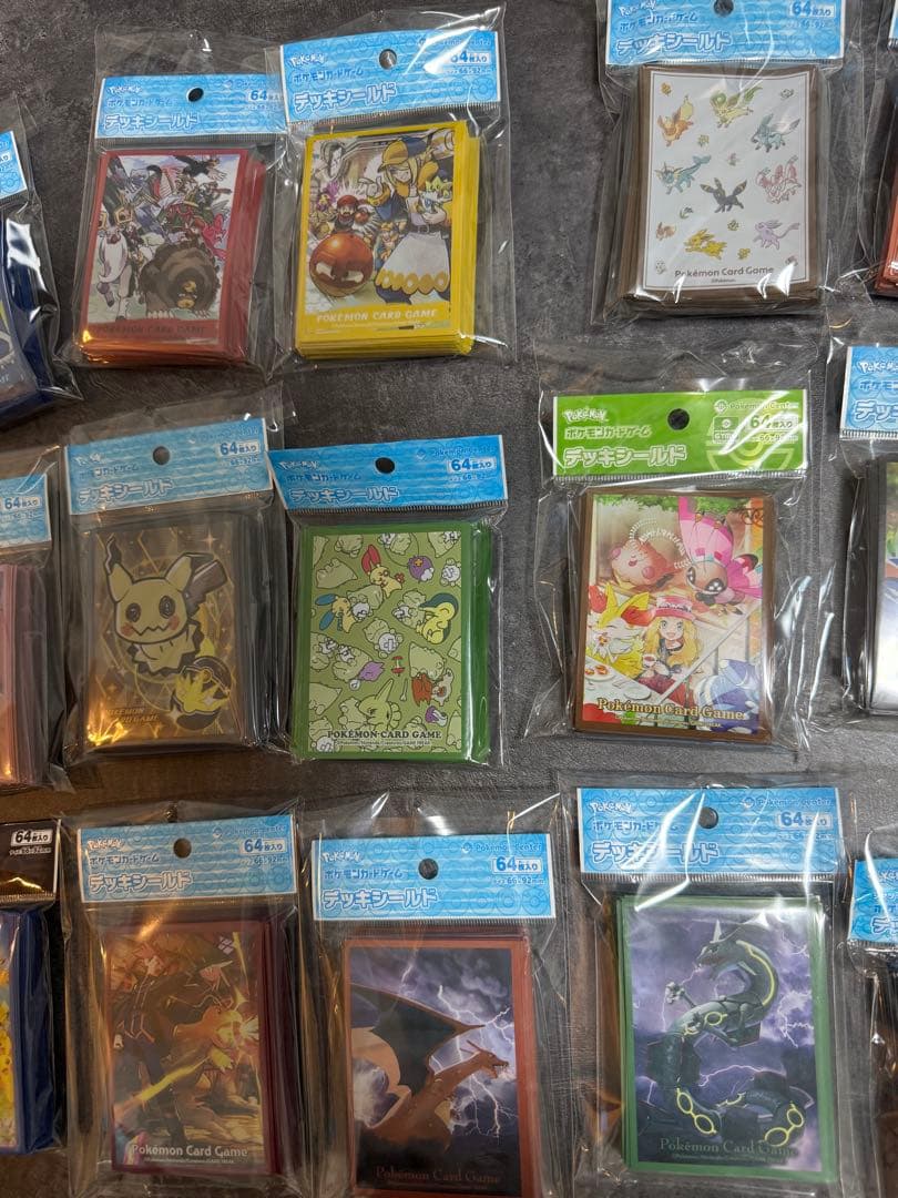き*っ様 ポケモンカードゲーム_引退品_デッキシールド、スリーブ