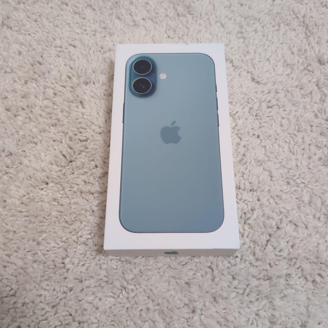 【Simフリー】Phone16 128GB ティール 本体 - Apple