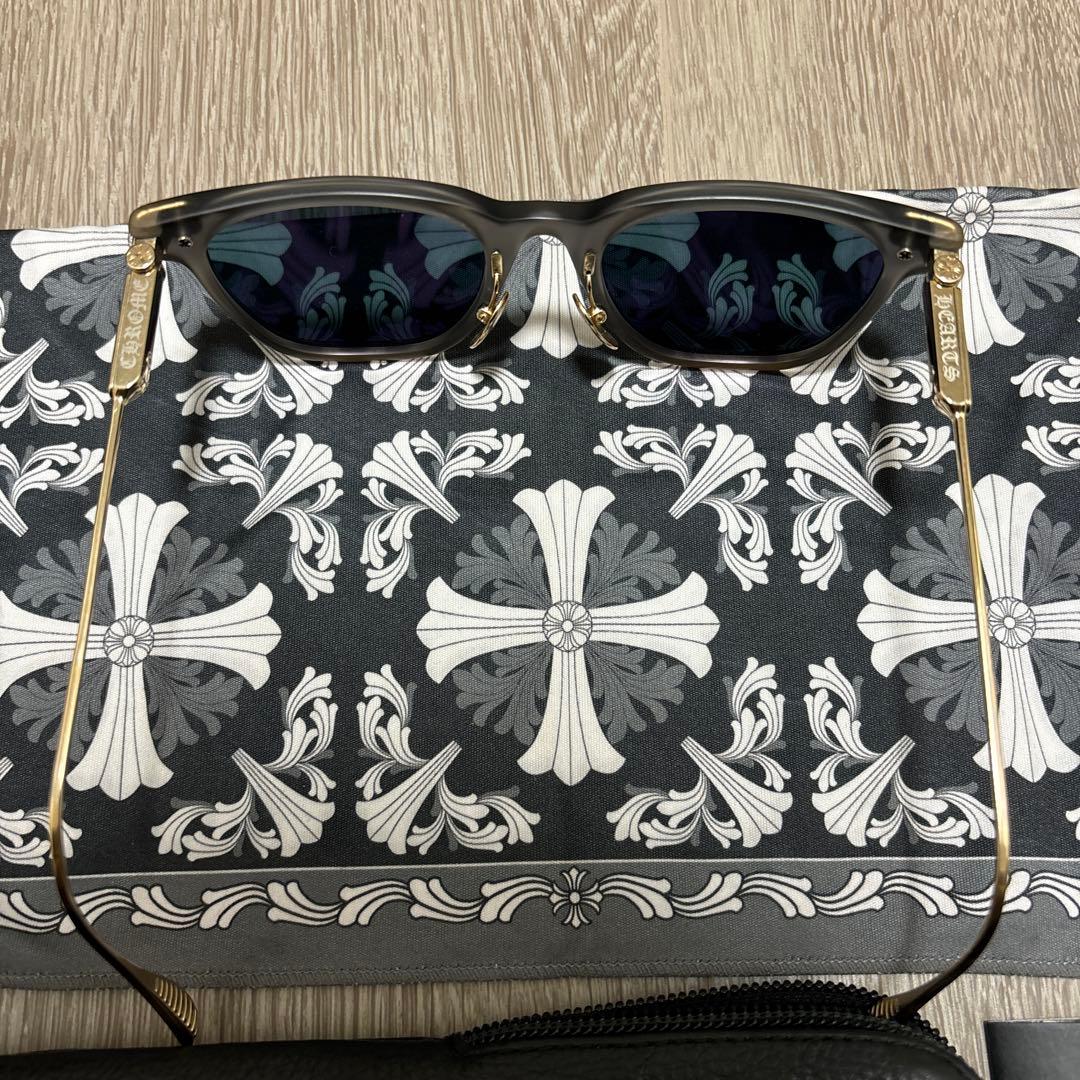 Chrome Hearts SLAGサングラス 眼鏡　眼鏡ケース、クロス付き