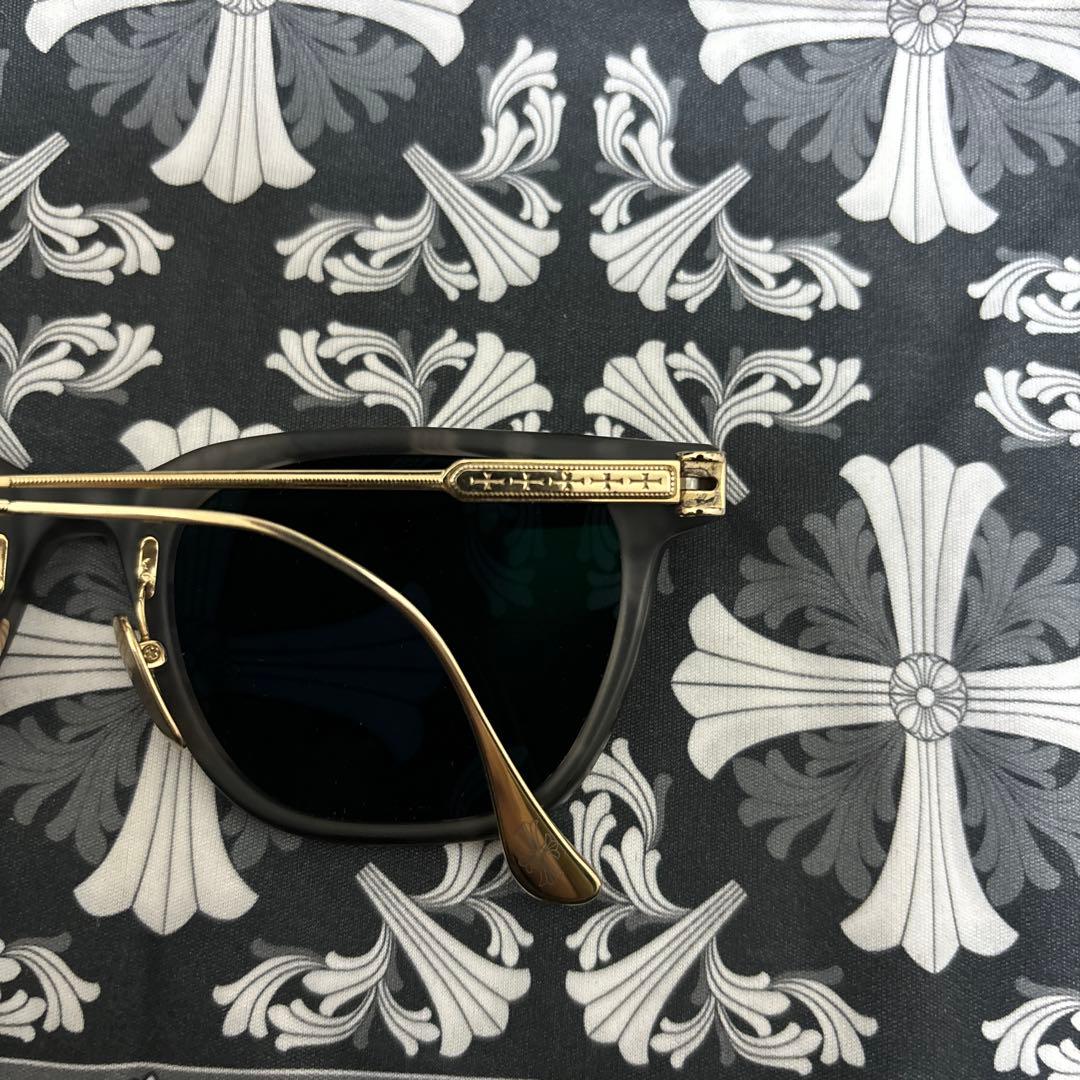 Chrome Hearts SLAGサングラス 眼鏡　眼鏡ケース、クロス付き