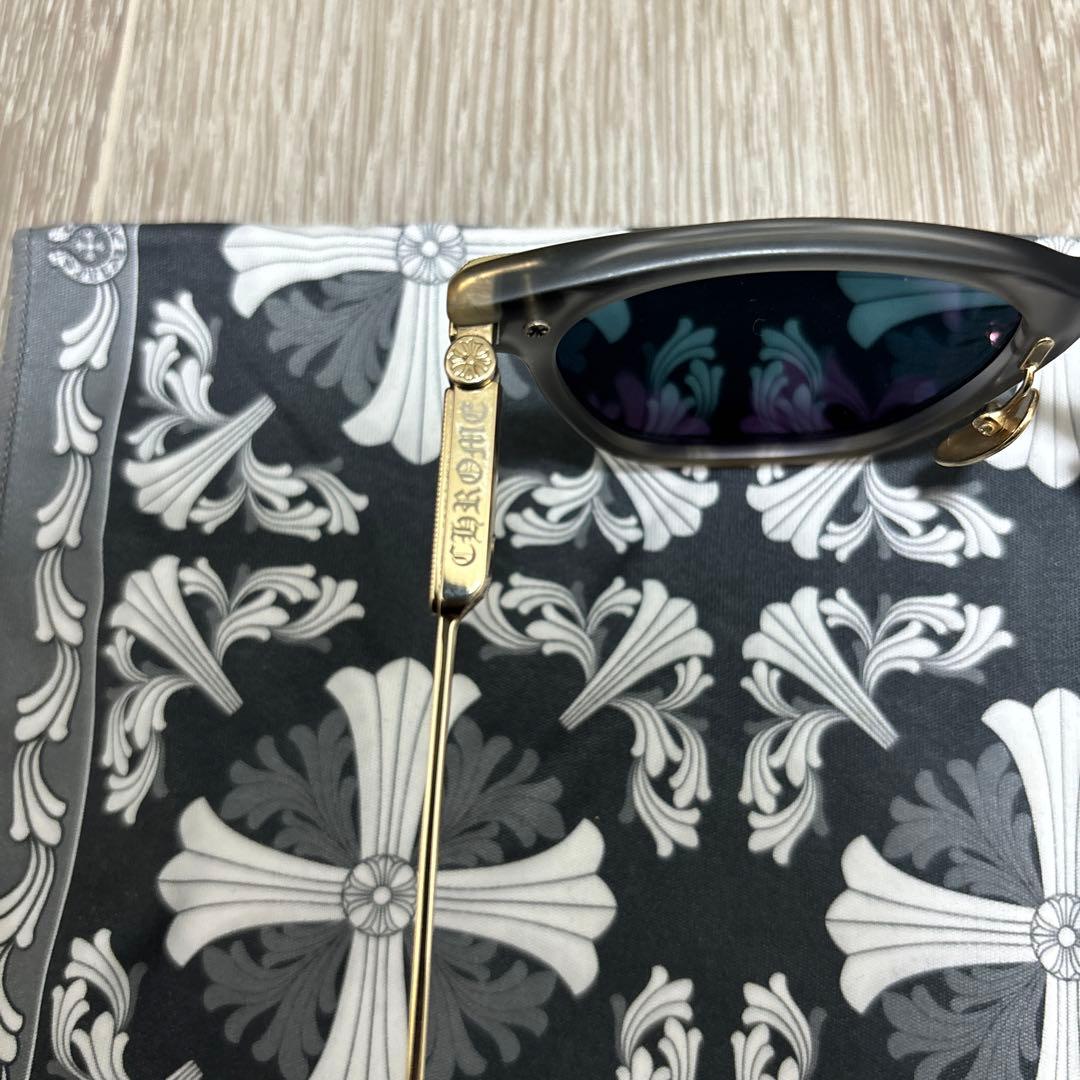 Chrome Hearts SLAGサングラス 眼鏡　眼鏡ケース、クロス付き