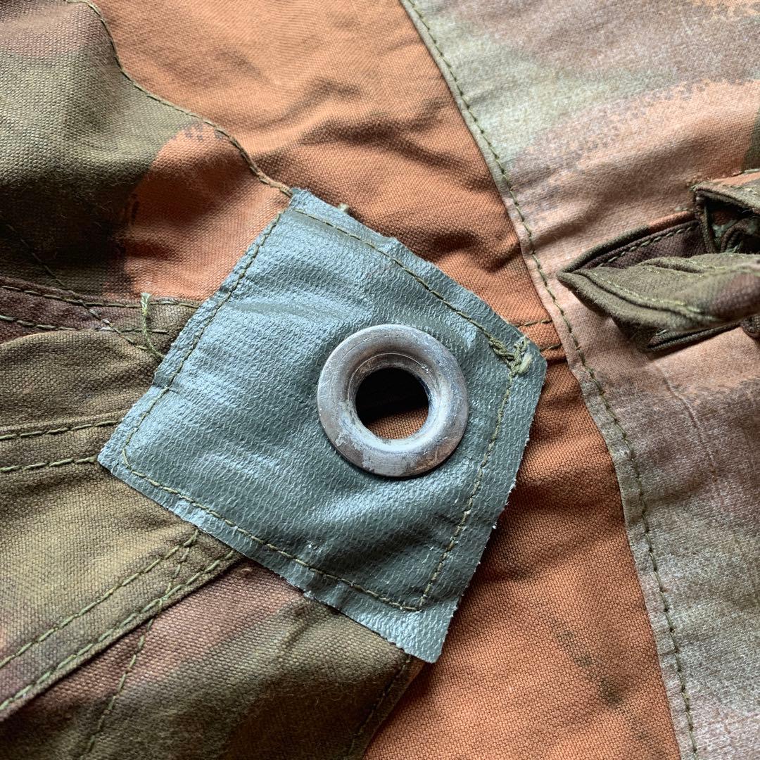 さ*く様 【人気軍幕】美品 1990年 ハンガリー ハリケーンカモ×2枚 1枚レ