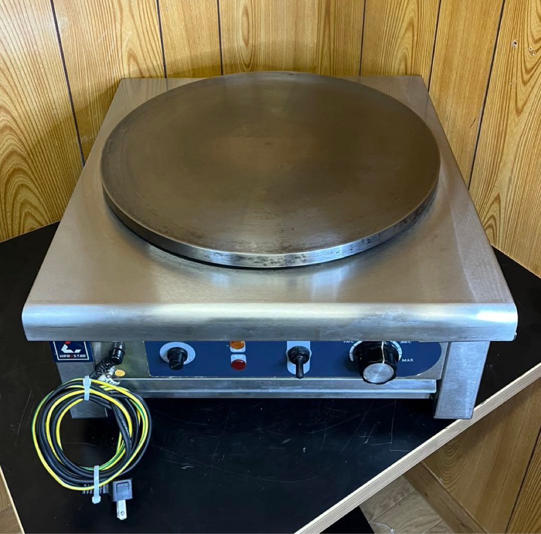 【動確済み】2019年 業務用 電気クレープ焼き器 PRO-40CRP-A 大阪