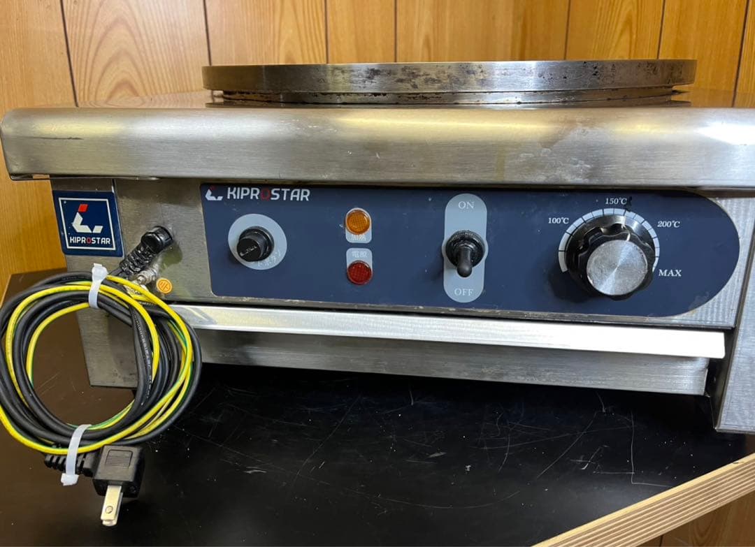 【動確済み】2019年 業務用 電気クレープ焼き器 PRO-40CRP-A 大阪