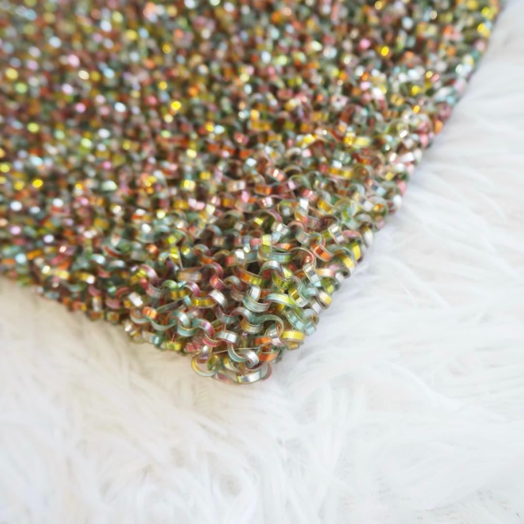 ANTEPRIMA スタンダード スクエア ワイヤーバッグ マルチカラー 虹色