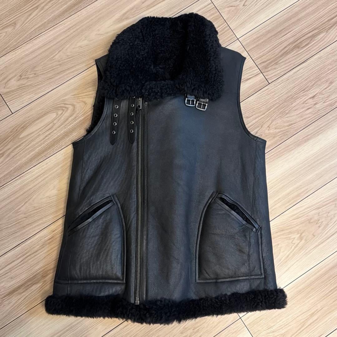 COACH リバーシブルレザーベスト