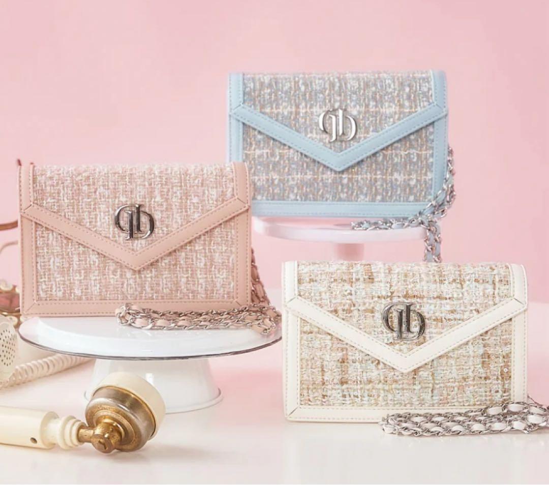 Darich ファンシーツイードウォレットバッグ