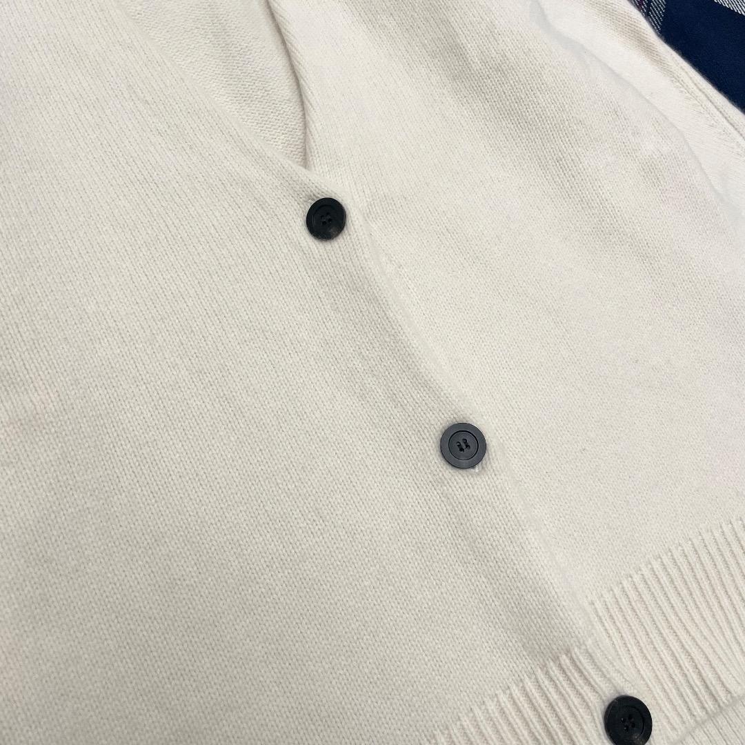 CLANE × 田中みな実 コラボ Vネック ニット カーディガン ホワイト