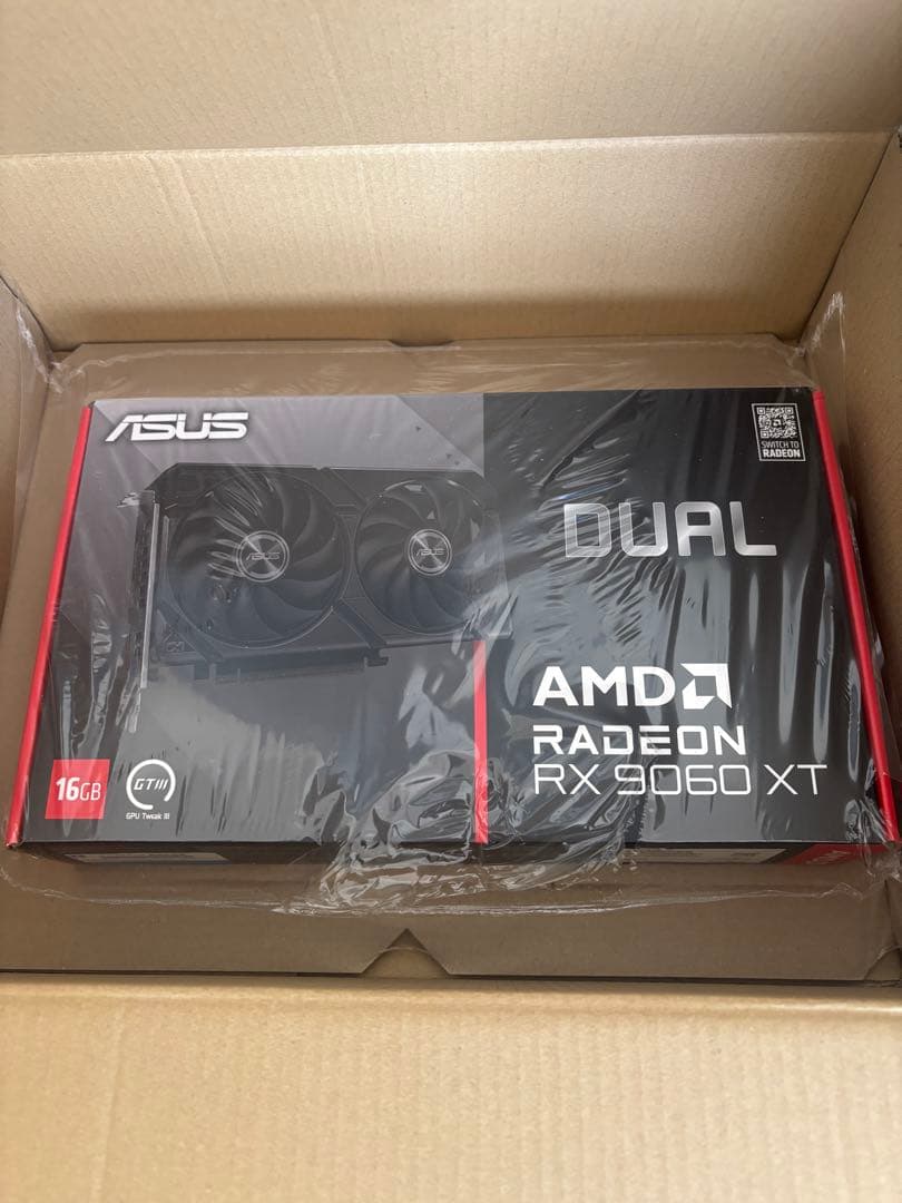 グラフィックボード・グラボ・ビデオカード ASUS DUAL-RX9060XT 16GB