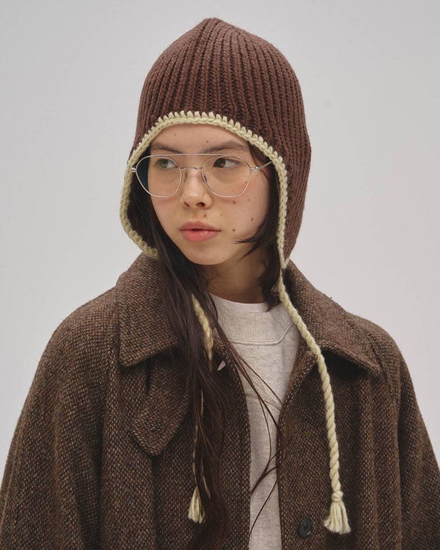 タグ付き todayful Ear Flap Knitcap